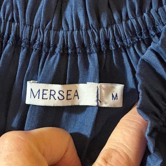 Mersea Tulum Blue Ruffle Dress - Picture 5 of 11